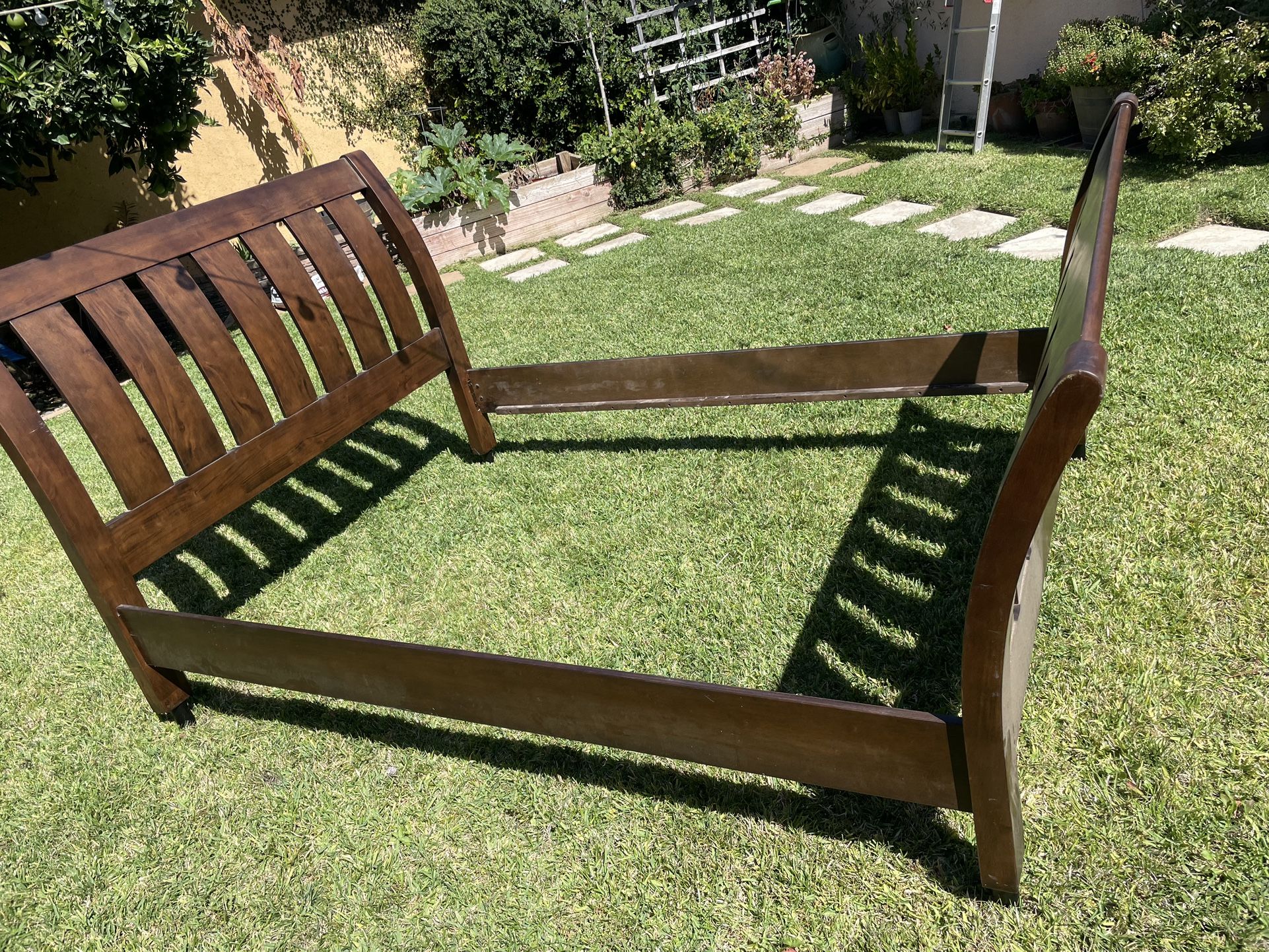 Solid Queen bed Frame $50