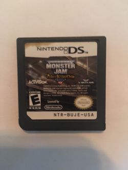 Nintendo ds monster jam