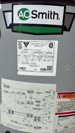 commercial 60 gallon water heater