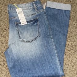 BCBG Generation Ripped Jeans Cropped