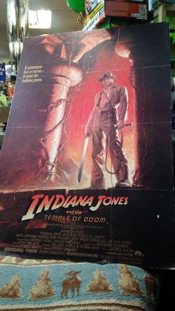 1984 Indiana Jones poster
