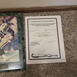Signed Packers Memorabilia w/CoA