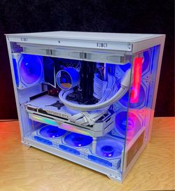 White RTX 3090 Gaming PC | i9-9900K | 2TB SSD | Like New