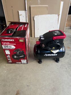 Husky 3 Gallon 120 PSI Air Compressor