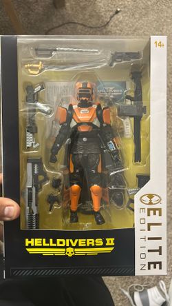 Helldivers figure ELITE EDITION