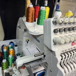 Happy Japan 7-needle Embroidery Machine