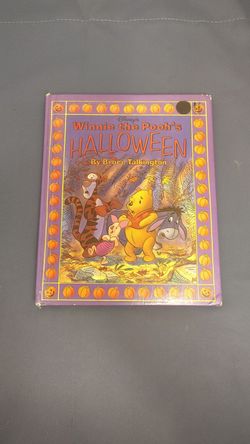 Winnie the Pooh's Halloween Bruce Talkington 1993 1st Printing Disney Hardcover