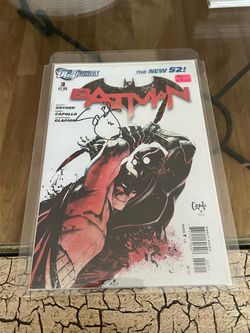 Batman #3 signed by Scott Snyder