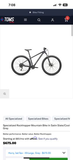 Specialized Rockhopper Mountain Bike