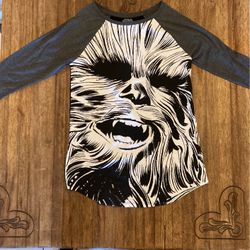 Chewie / Chewbacca / Star Wars / Elongated / Dress  / Tshirt / Women’s Medium / Med / $10