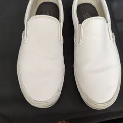 Men Leather Vans Size 13