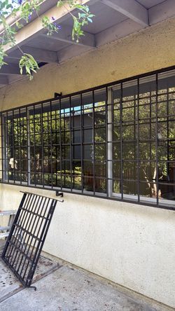 Security windows safety bars