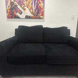 2 Black Sofas/Couch 