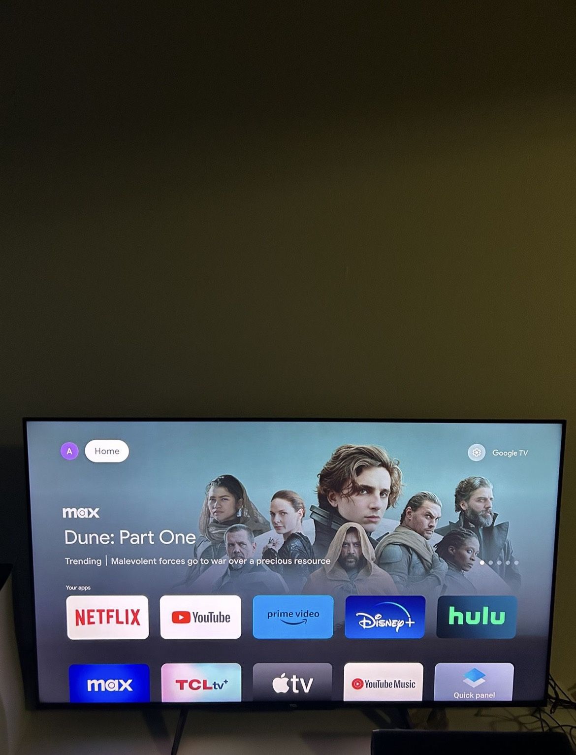 TCL 55inch Google TV 4K QLED