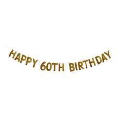 Happy 60th Birthday Banner
