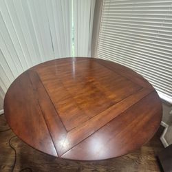 Dining table and chairs