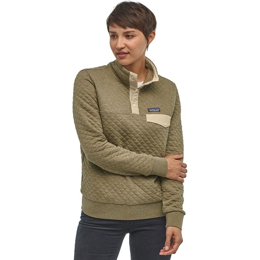 Patagonia Organic Cotton Quilt Snap-T Pullover Sweatshirt - Women's