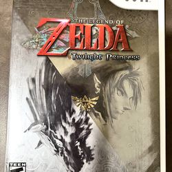 🔥RARE FACTORY SEALED The Legend Of Zelda Twilight Princess FRIST PRINT ‼️BARCODE 00000‼️ 2006 RARE🔥