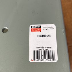 Simpson Strong-Tie End Column Cap ECCQ46