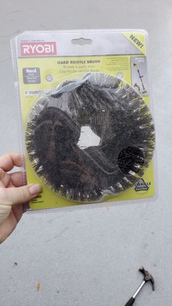 Ryobi Hard Bristle Brush