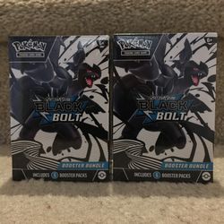 2 Black Bolt Booster Bundle