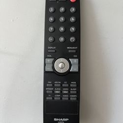 Sharp RC(contact info removed)/01 LCD TV Remote Control LC47SB57 LC47SB57UT 