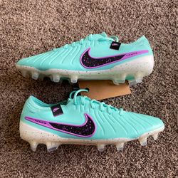 Mens Sz 8 - Nike Legend 10 Elite ACC FG “Peak Ready Pack”Hyper Turquoise