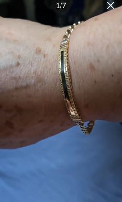 14k mens bracelet.