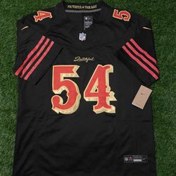 San Francisco 49ers Fred Warner Rivalries Collection Jersey Men’s Large