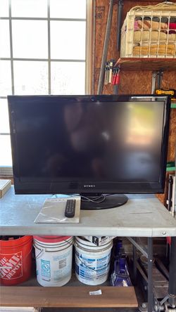 37 inch TV with remote