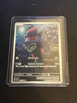 Zorua 075/064 Scarlet & Violet - Shrouded Fable Pokemon TCG