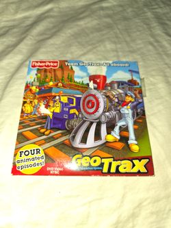 Fisher-Price GeoTrax "Team GeoTrax - All Aboard!" DVD r