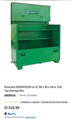 Tool box storage gang box