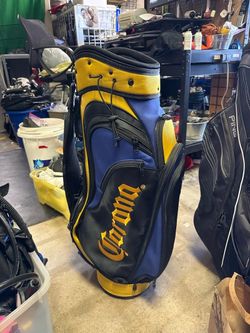 Used Corona Promotional Golf Cart Carry Bag