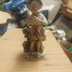 Homco Bisque Porcelain Figurine