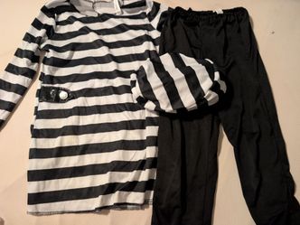 S100) prisoner Halloween costume child