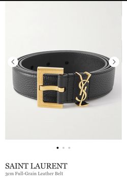 Yves Saint Laurent (YSL) men’s belt