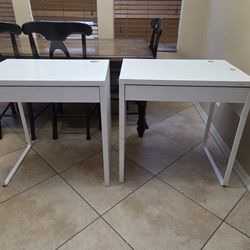 Two ikea desks