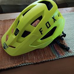Fox mountain bike helmet