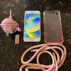 iPhone 8 (Excellent Condition) 64GB, Unlocked with Accessories - Gold