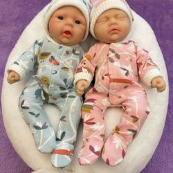 Micro Preemie Full Silicone Baby Doll 