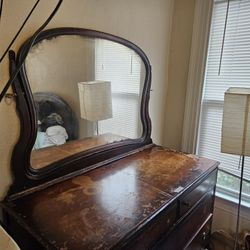 Antique Wooden Dresser