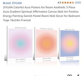 3 New Canvas Wall Art