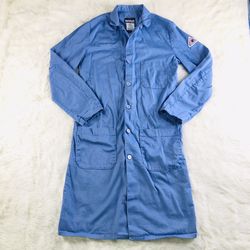 Adult Scientist Protective Coat Blue