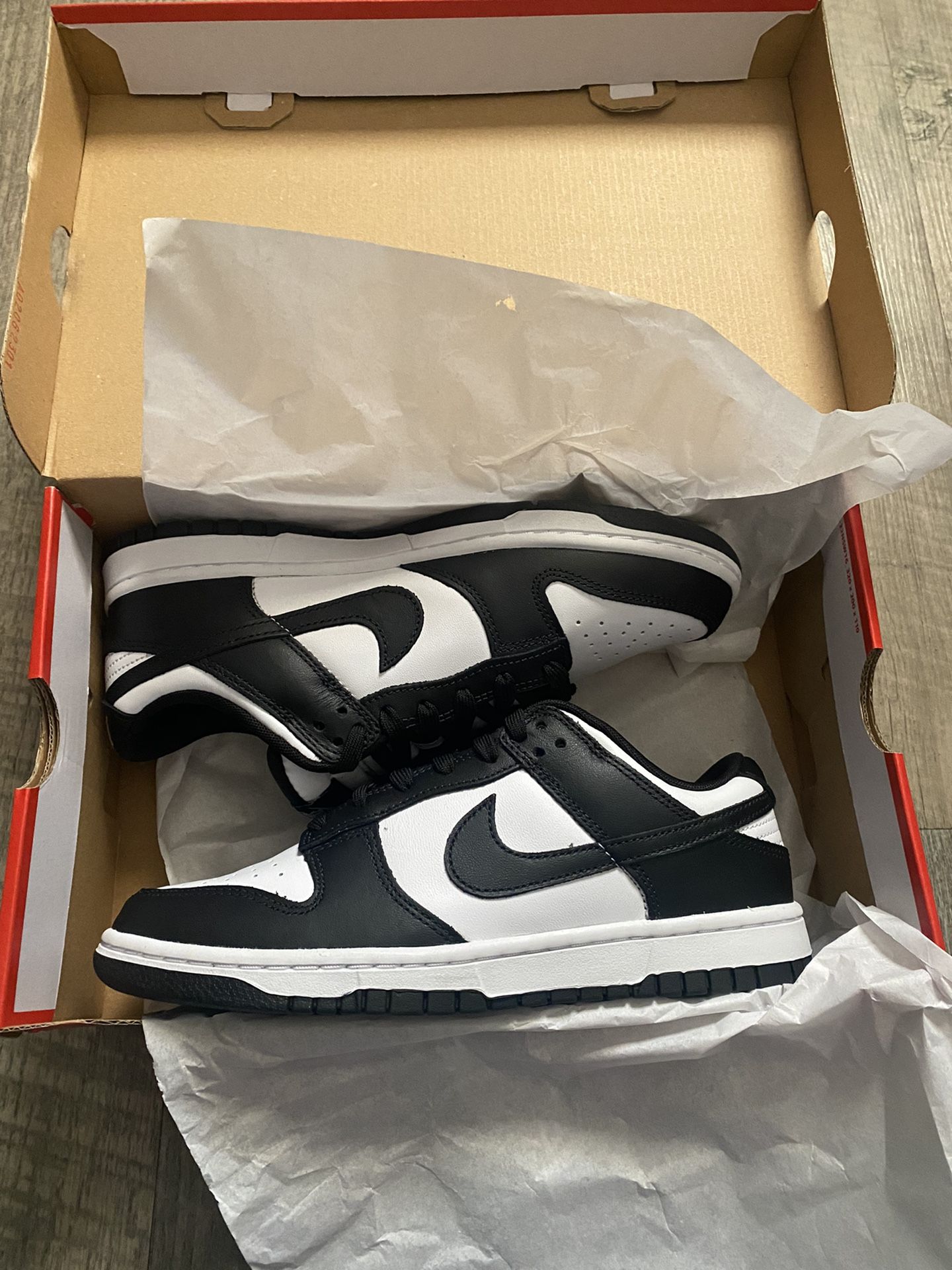 Nike Dunk Low Panda Size 6.5 8 7.5 9 8 9.5 8.5 9 9.5 10.5 11 11.5 12