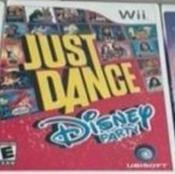 Wii game just dance Disney party