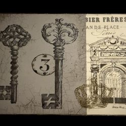 Kathryn White Key to Secret Garden No. 2 Canvas