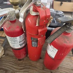 Fire Extinguishers 3 Total $20 All