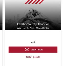 Blazers Vs. OKC