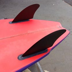 K2 GLASS FLEX TWIN SURFBOARD FINS...BRAND NEW